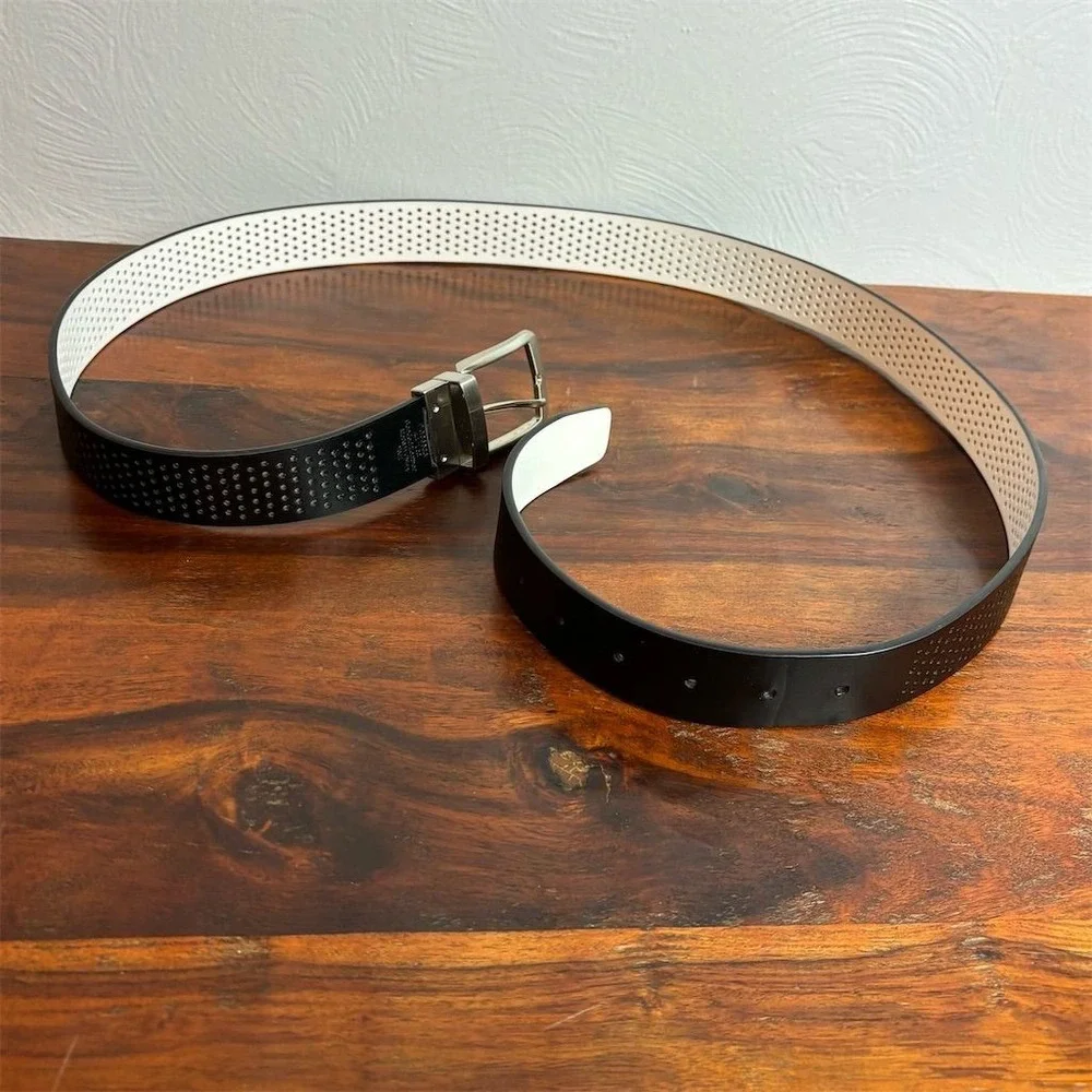 Nike Men's Reversible Golf‎ Belt Black/White One Size
